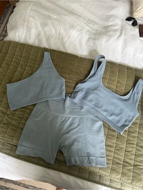 SET Active Sculptflex Light Blue Shorts - bras available in store